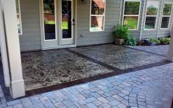 Decorative Concrete edging