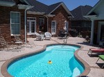 Stamped Concrete Pool deck